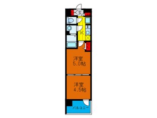 LUXENA　KADOMAの物件間取画像